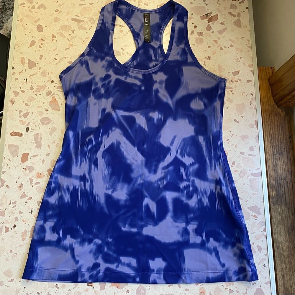 Lukka tie dye racer back tank top